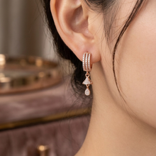 Load image into Gallery viewer, Anti Tarnish CZ Earring 123