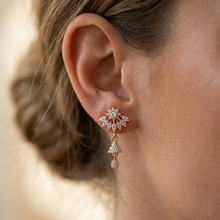 Load image into Gallery viewer, Anti Tarnish CZ Earring 112