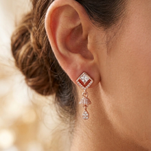 Load image into Gallery viewer, Anti Tarnish CZ Earring 120