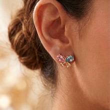 Load image into Gallery viewer, Anti Tarnish CZ Earring 125
