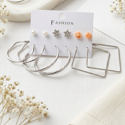 Combo of 6 pair earrings 28