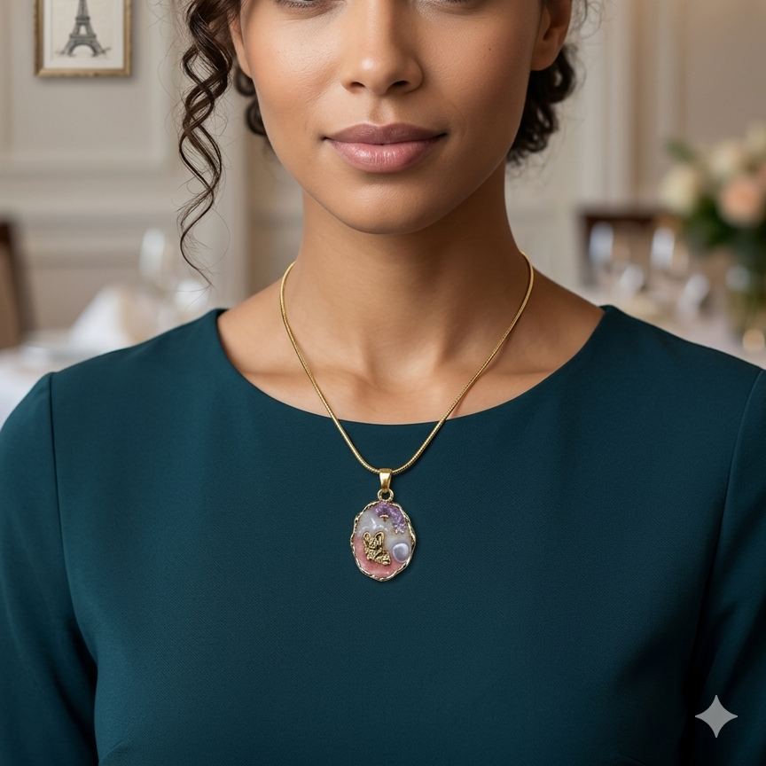 Anti Tarnish Chain Pendant 62