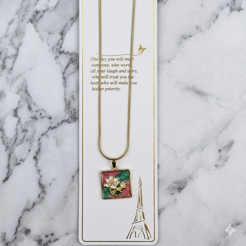 Anti Tarnish Chain Pendant 60
