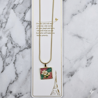 Anti Tarnish Chain Pendant 60