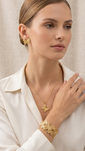 Load image into Gallery viewer, Anti Tarnish Combo Set with 1 Pair of Earring, Bracelet and Necklace