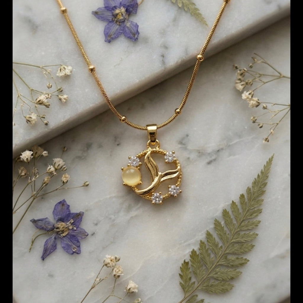 Anti Tarnish Chain Pendant 80