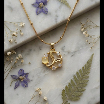 Anti Tarnish Chain Pendant 80