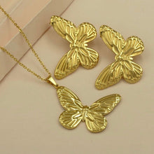 Load image into Gallery viewer, Anti Tarnish Combo Set with 1 Pair of Earring and Necklace 15