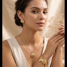 Load image into Gallery viewer, Anti Tarnish Combo Set with 1 Pair of Earring, Bracelet and Necklace