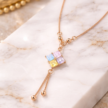 Load image into Gallery viewer, Anti Tarnish CZ Necklace(with box) 31