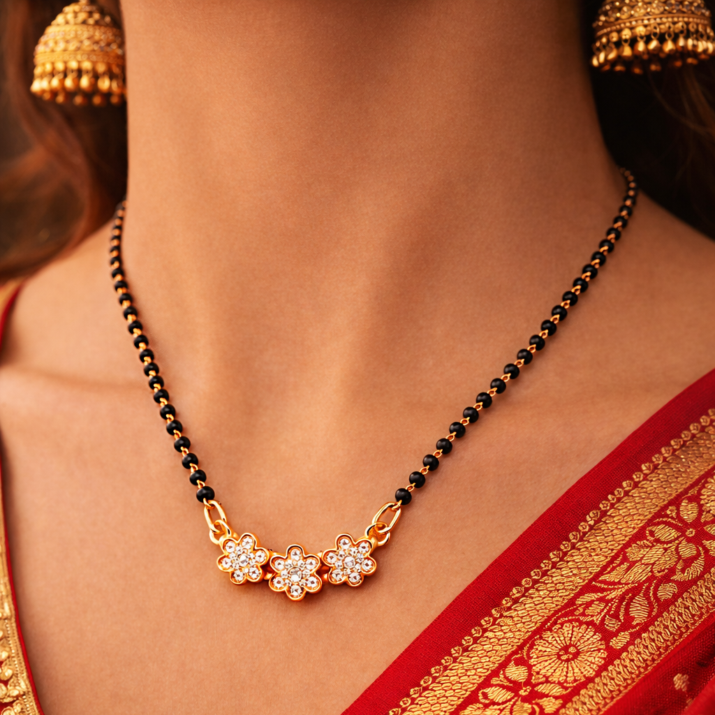 CZ mangalsutra - 11