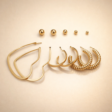 Load image into Gallery viewer, Combo of 6 pair earrings