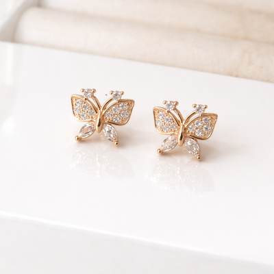 Anti Tarnish CZ Earring 129