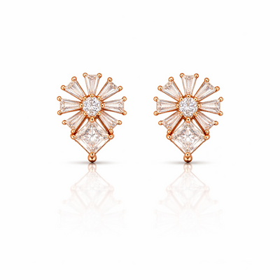 Anti Tarnish CZ Earring 143