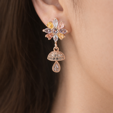 Load image into Gallery viewer, Anti Tarnish CZ Earring 80