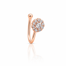 Load image into Gallery viewer, Anti Tarnish CZ nose pin