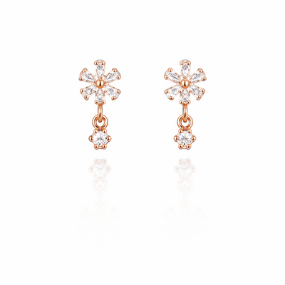 Anti Tarnish CZ Earring 136
