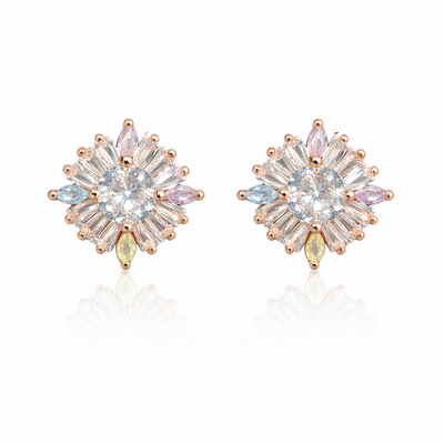 Anti Tarnish CZ Earring-59