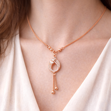 Load image into Gallery viewer, Anti Tarnish CZ Necklace(with box) 35