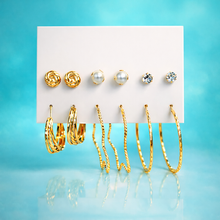 Load image into Gallery viewer, Combo of 6 pair earrings