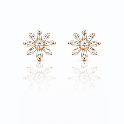 Anti Tarnish CZ Earring 162 (Big)