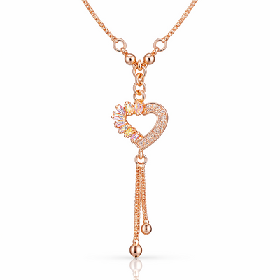 Anti Tarnish CZ Necklace(with box) 30