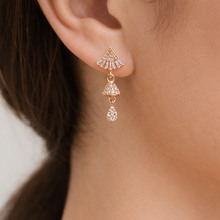 Load image into Gallery viewer, Anti Tarnish CZ Earring 76