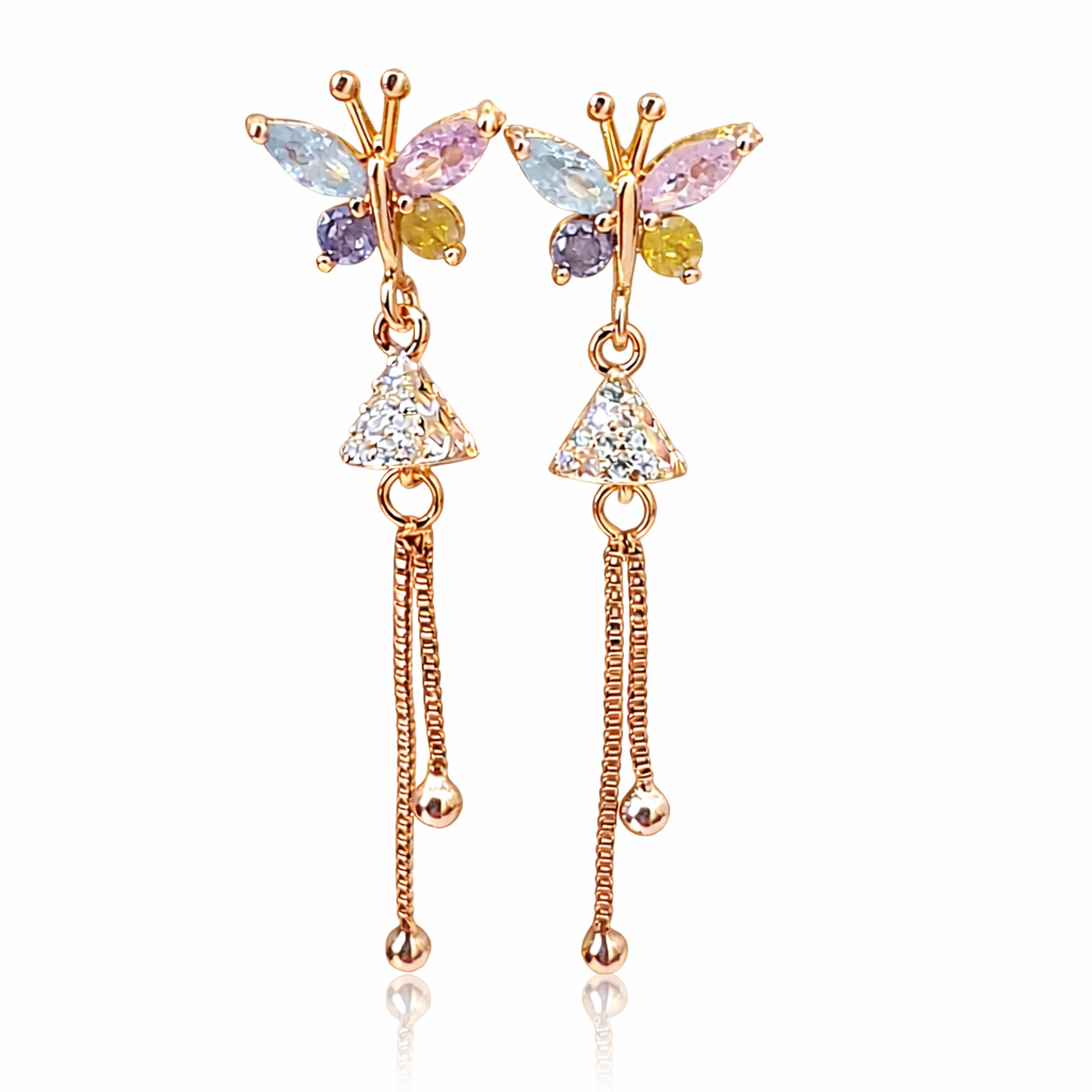 Anti Tarnish CZ Earring-47