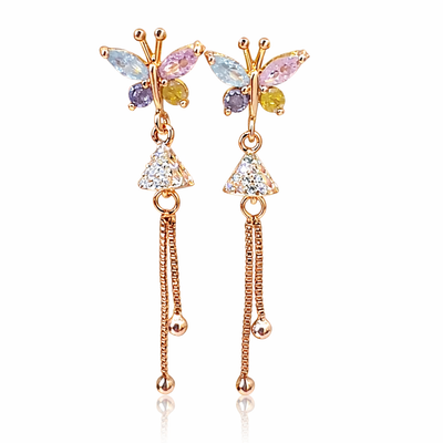 Anti Tarnish CZ Earring-47