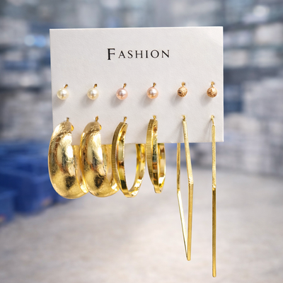 Combo of 6 pair earrings