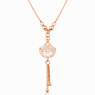 Anti Tarnish CZ Necklace(with box) 22
