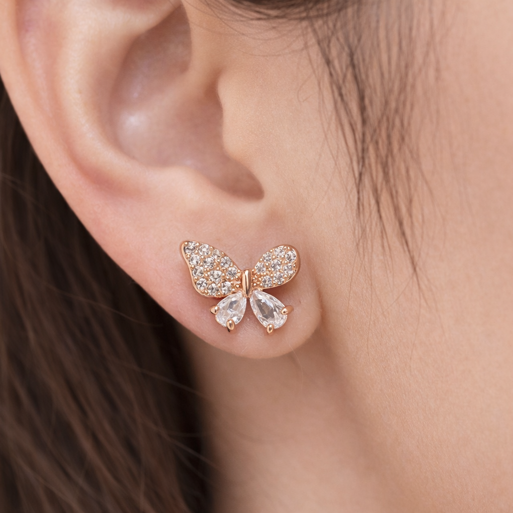 Anti Tarnish CZ Earring 86