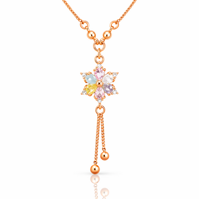Anti Tarnish CZ Necklace(with box) 32