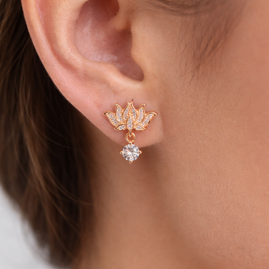 Anti Tarnish CZ Earring 122