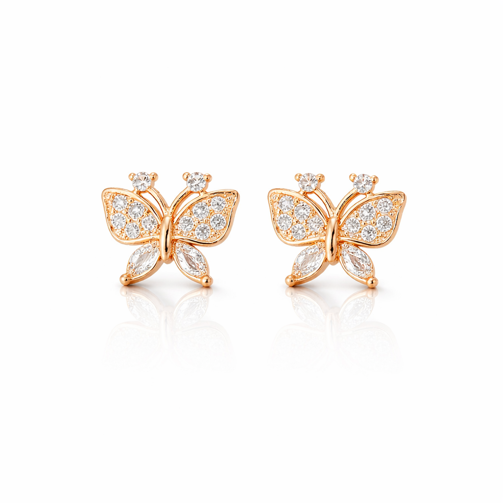 Anti Tarnish CZ Earring 129