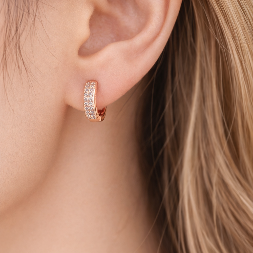 Anti Tarnish CZ Earring 82