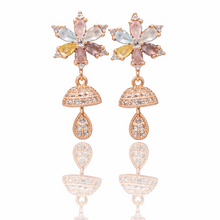 Load image into Gallery viewer, Anti Tarnish CZ Earring-44