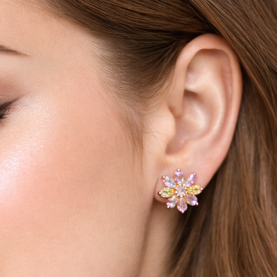Anti Tarnish CZ Earring 150