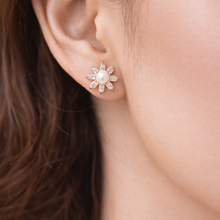 Load image into Gallery viewer, Anti Tarnish CZ Earring 105