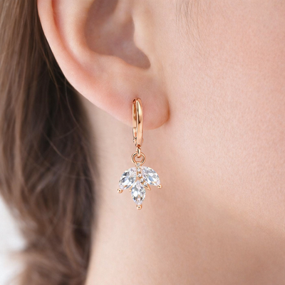 Anti Tarnish CZ Earring 35