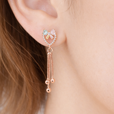 Anti Tarnish CZ Earring-52