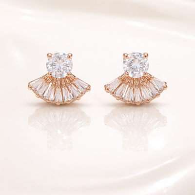 Anti Tarnish CZ Earring 10