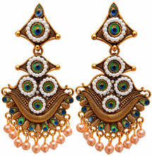 Load image into Gallery viewer, Kashmiri Earrings 34