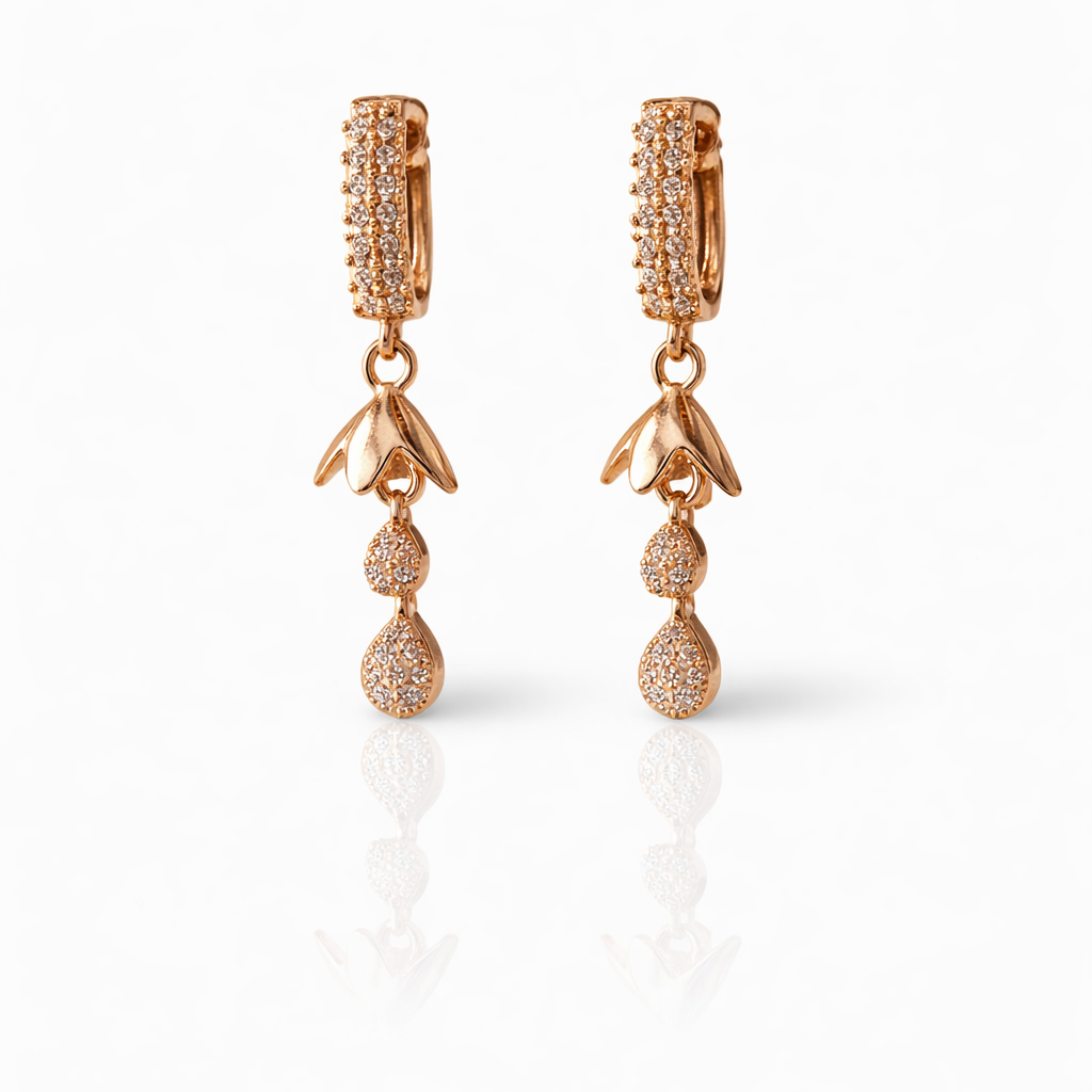 Anti Tarnish CZ Earring 21