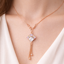 Load image into Gallery viewer, Anti Tarnish CZ Necklace(with box) 29