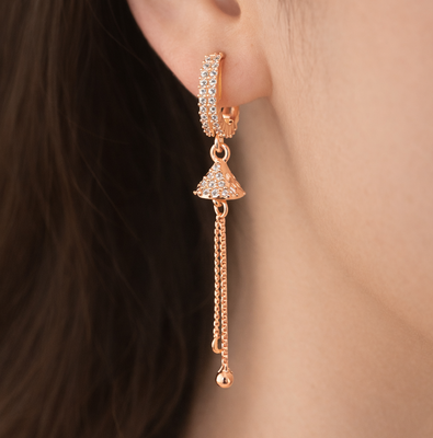 Anti Tarnish CZ Earring 78