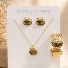 Load image into Gallery viewer, Anti Tarnish Combo Set with 1 Pair of Earring, Bracelet and Necklace