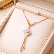 Load image into Gallery viewer, Anti Tarnish CZ Necklace(with box) 31