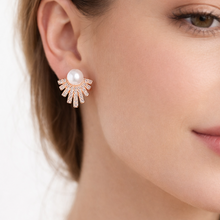 Load image into Gallery viewer, Anti Tarnish CZ Earring 141