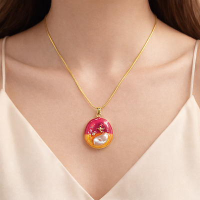 Anti Tarnish chain pendant 59